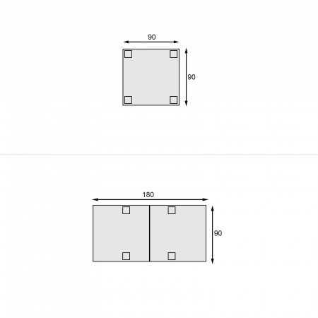 Beniamino Tavolo 90 - Home in Style Italy