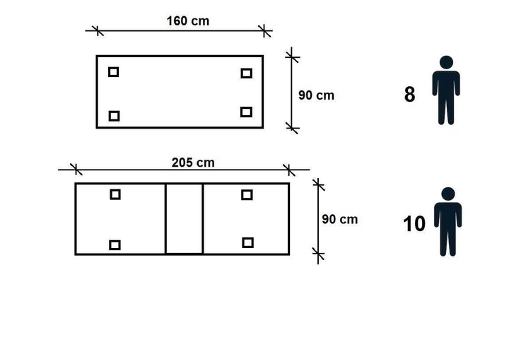 Garret Tavolo 160 - Home in Style Italy