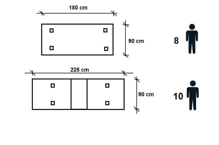 Garret Tavolo 180 - Home in Style Italy