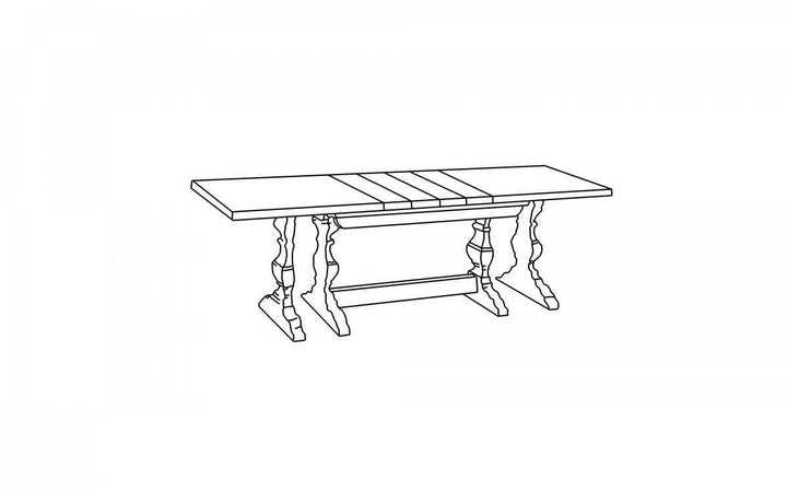 Pilastro 160 Tavolo - Home in Style Italy